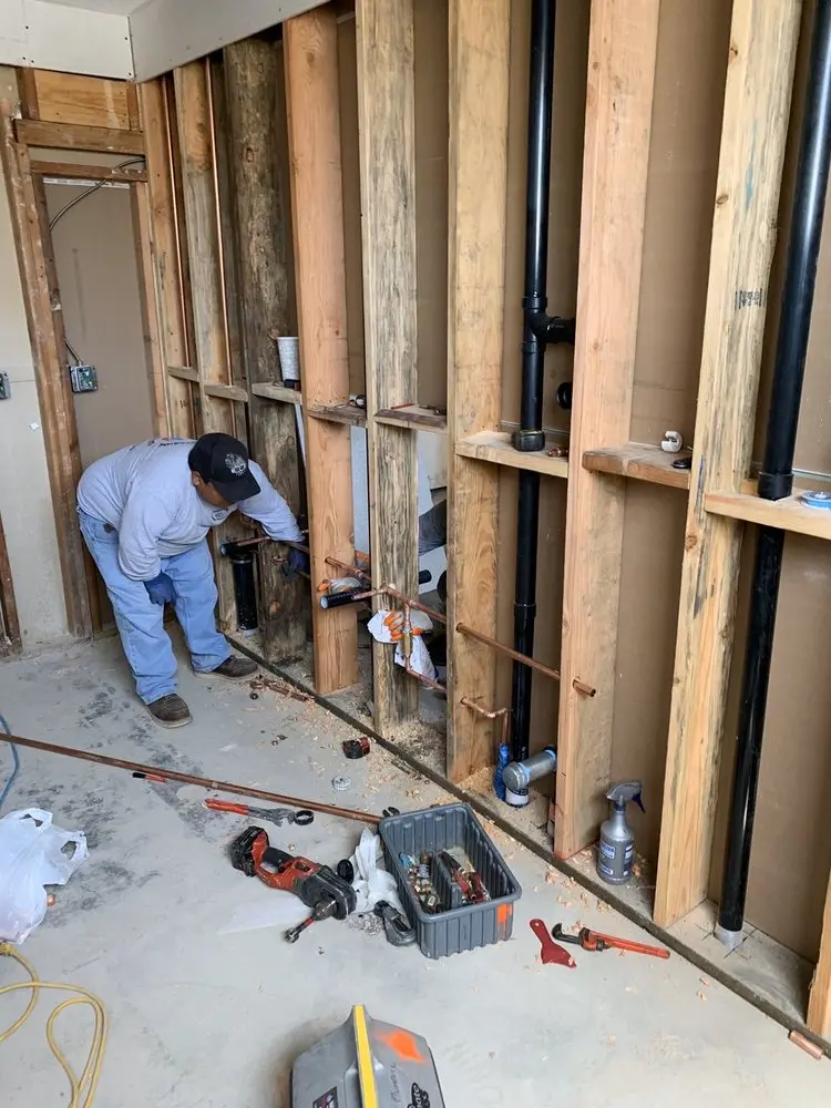 Commercial rough-in plumbing for Water Heater Replacement in Indian Cave Park
